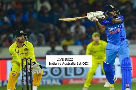 odi 2023 live score|India vs Australia, 1st ODI .